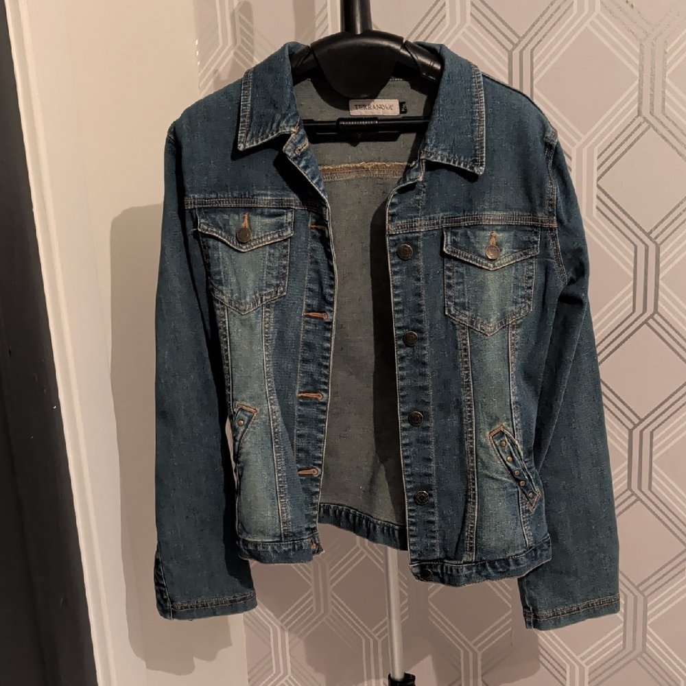 Women's Blue Denim Jean Jacket